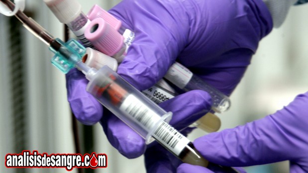 Extracción de sangre para analítica